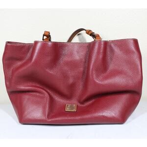 Dooney Bourke Large Barlow Flynn Tote Bag Red